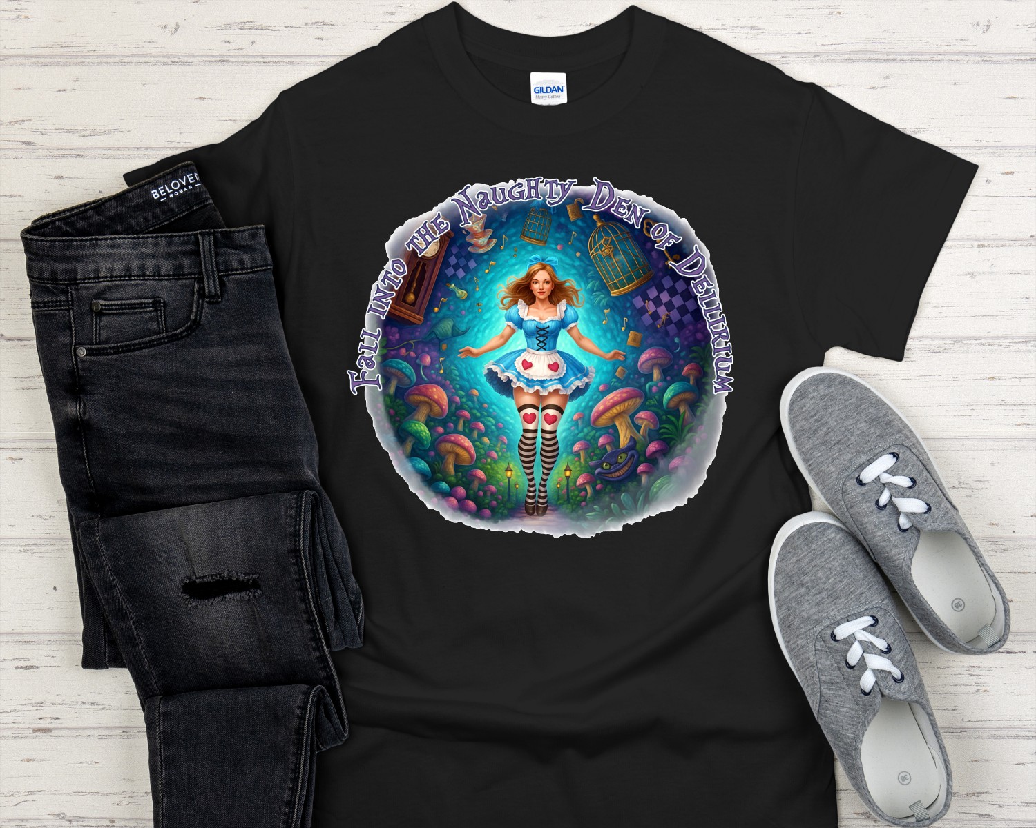Mad Hatter’s Den of Delirium T Shirts - Image 11