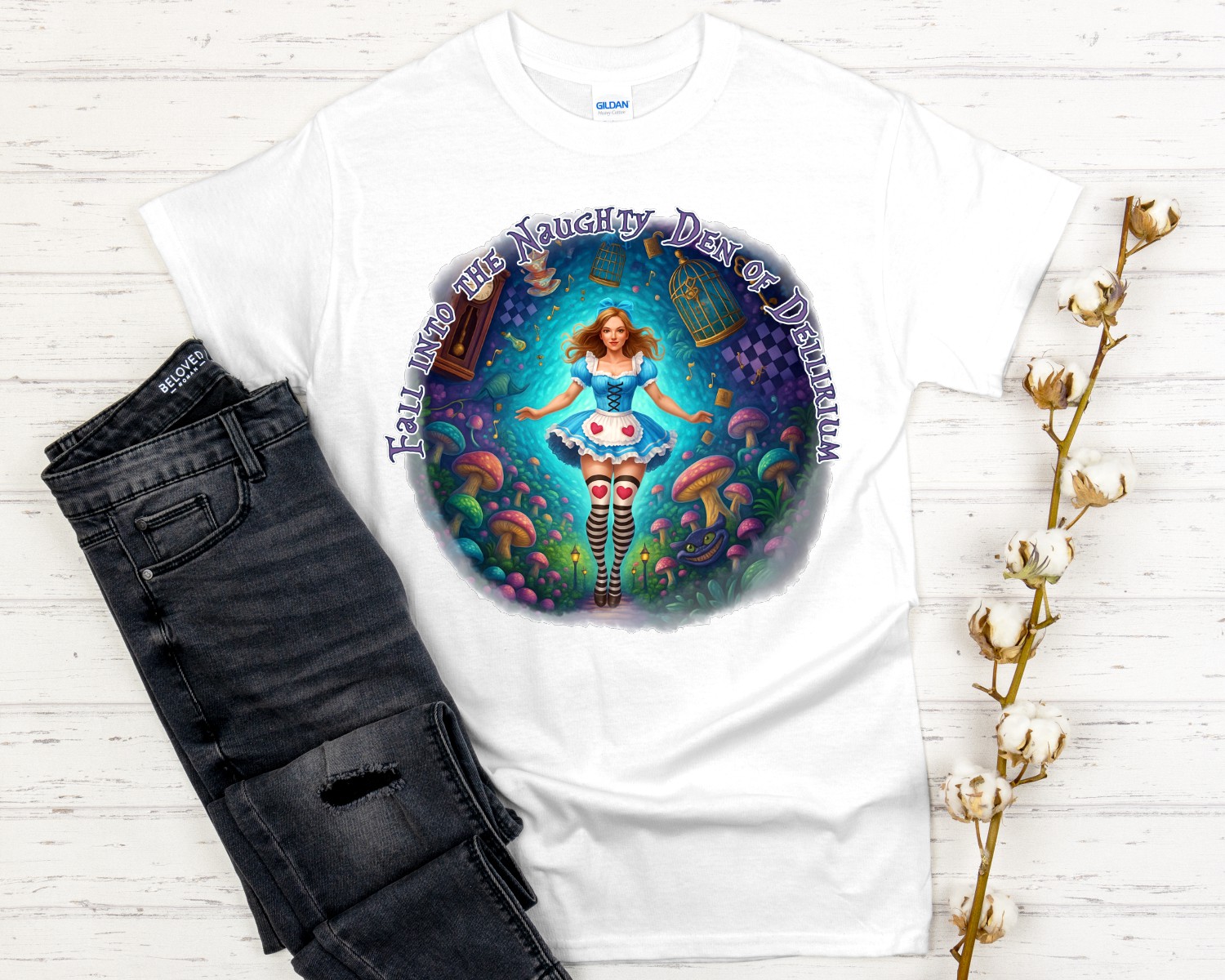 Mad Hatter’s Den of Delirium T Shirts - Image 9