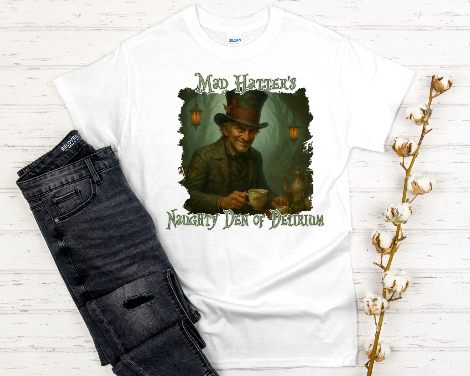 Mad Hatter’s Den of Delirium T Shirts - Image 6