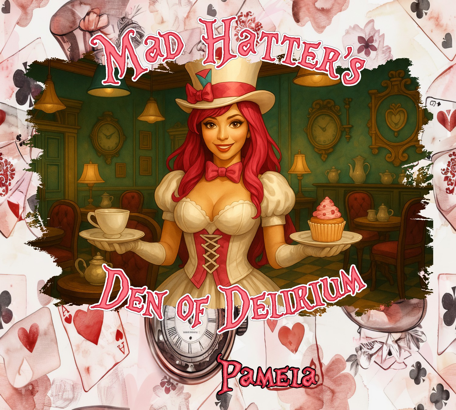 Mad Hatter’s Den of Delirium Wonderland Tumbler – 4 Designs - Image 6