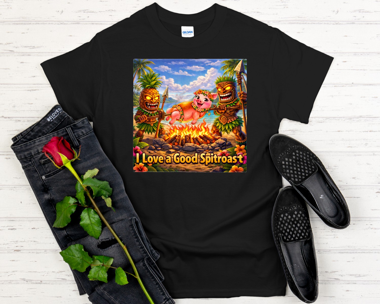 Hawaiian Luau Party Tee - Image 6